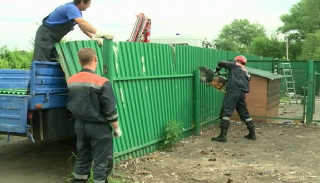Демонтаж ограждений в Крымске по цене от 982 руб. | 2Землекопа-Крм 