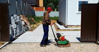 Устройство въезда на участок Крымск, цена от 50622 руб.